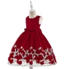 Baby Frocks Party Wear High Quality Ruffles Baby Vintage Little Girls Dresses L5028