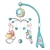 Baby music projection bed bell rattle with remote control 0-18 months soothing baby bedside bell toy