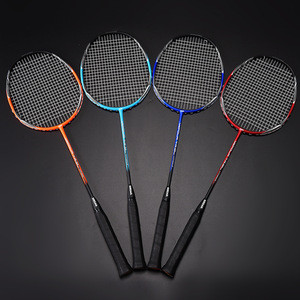Buy Badminton Rackets Carbon Fiber Custom Frame Logo String Packing Pcs ...