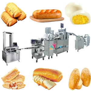 Bakenati BNT-209 Automatic bakery bread machine breadstick making machine honeycomb french bun bread making production line