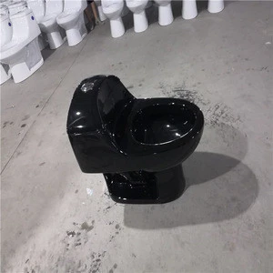 bathroom sanitary ware classic design one-piece siphonic toilet  color toilet bowl with cheap price
