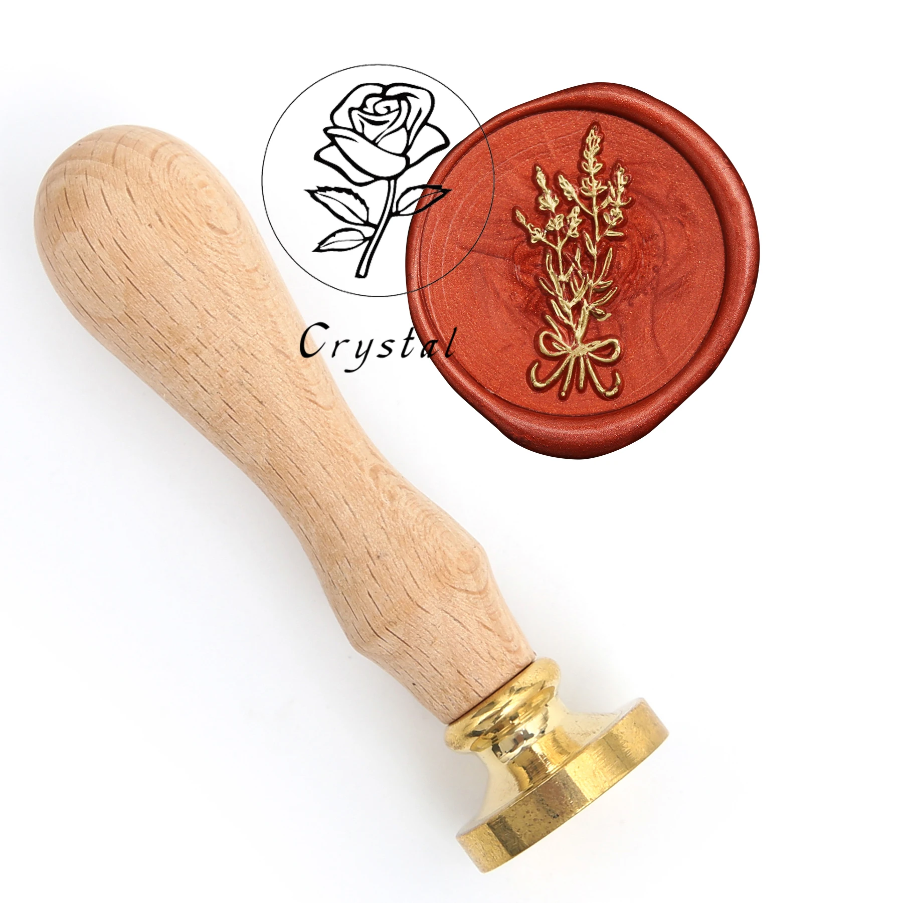 Beautiful custom wax seal stamp with fast delivery 3344-1