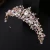 Import Beautiful  fashion bridal tiara Hair Accessories Crystal Rhinestone Headband Flower Tiara Crown from China