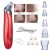 Beauty equipmentelectric ultrasonic blackhead remover / blackhead suction device for Strawberry nose