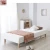 Import Bedroom furniture wooden single bed with spring mattress vacuum package mattress bed from China