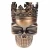 Import Best quality Smoking Skull Metal Herb Grinder 3parts with magnetized crown lid Sharp from China