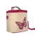 Import best selling butterfly printed cotton linen sports shoulder promotional  cooler bag from China