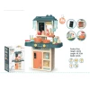 Best selling toys plastic toy kitchen toy play set with light and water outlet