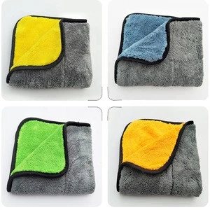 Best wholesale auto detailing microfiber car cleaning drying towels / Quick dry automotive car washing towels