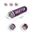 Import Beston 4 pack Button top 3.7V 2600mAh Rechargeable 18650  lithium battery for LED light, flash light torch. from China