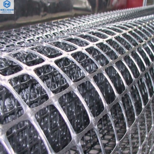 Biaxial Geogrid for stabilize wall and  road foundation construction