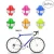 Import bicycle bike spoke reflector beads reflective from China