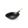 Big Non-stick No-coating Gas wok Cookware Iron Wok 1.5mm Chinese Traditional carbon steel  Woks