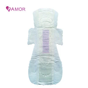 Biodegradable sanitary napkin with negative ion and adhesive tape