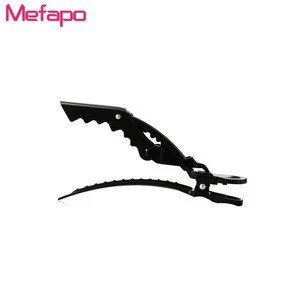 Black Color Plastic Hairgrips Alligator Hair Clips Plastic