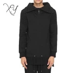Black jacket zipper long sleeve jackets men jacket coat textiles & leather products chinese clothing manufacturers