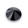 black round brilliant cut loose moissanite gemstones