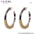 Import BLE-974 Xuping new design gold women fashion jewelry acrylic earrings from China