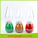 blow control retro kerosene light with usb charger
