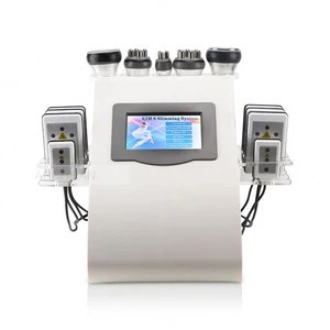 Body slimming machine rf laser liposuction vacuum cavitation system