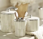 Bone Inlay Bathroom Set