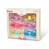 Bow style  soft bubble crystal mud for relieve the pressure  colorful 6 pieces  toys