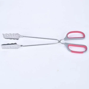 Bread scissors food tongs Kitchen accessories stainless steel BBQ Food Tongs