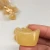 Import Bulk Wholesale Polished Yellow Jade Shoe-shaped Gold Ingot 3cm from China