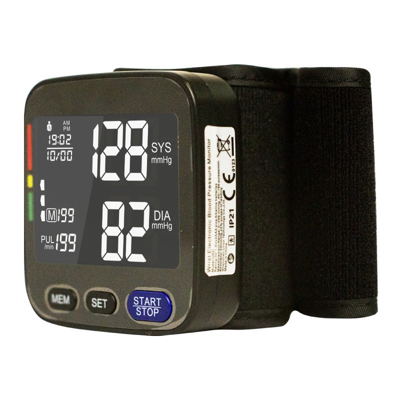 Buy Best Price Fully Automatic High Blood Pressure Machine 24 Hour OEM Blood Pressure Monitor Digital Tensiometro Wrist