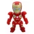 Import C-89 Iron Man Robot Subwoofer With LED Flash Light Mini Wireless Portable Bluetooth Speaker Support TF FM USB Card from China