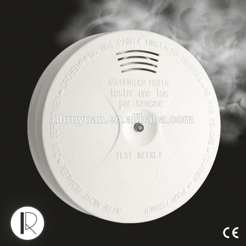 C1008195 Heiman 2016 new product fire alarm EN14604 VDS NF Approved Optical 10 years battery operated smoke detector