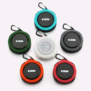 C6  TF Wireless Music Loudspeaker Portable Shower Bicycle Speakers Waterproof Outdoor Bluetooth Speaker for Bike Bathroom