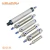 Import C85 MI 20X50MM types of cheap pneumatic penumatic stainless steel mini small m5 round air cylinder 100mm 400mm from China