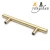 Import Cabinet T bar custom handle with golden plated from China