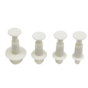 Cake Decorating Abs Fondant Plunger Cutter Tool