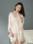 Import Card Sleepwear Woman Nightgown Family Christmas Pajamas Silk from China