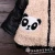 Import CB3053 latest design girls hood fur cartoon coats from China
