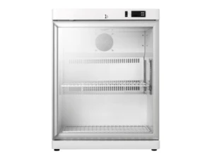 CE and UL certificated mini glass door refrigerator with door lock