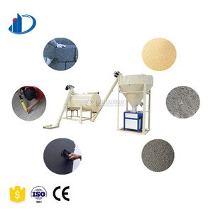 CE approved inside internal decoration wall putty water proof rendering mending mortar mixer production machine
