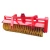 Import CE approved PP with steel wires brushes manual snow sweeper for tractor from China