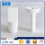 Import Ceramic bathroom wash down toilet and pedestal basin suite from China