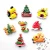 Import Ceramic Hanging Ornament Craft Supplies Ceramic Christmas Tree Ornament Christmas Decoration from China