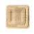 Import certificate eco friendly bamboo dish food grade 7inch square disposable bamboo plate from China