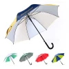 Cheap custom printed promotional straight umbrella