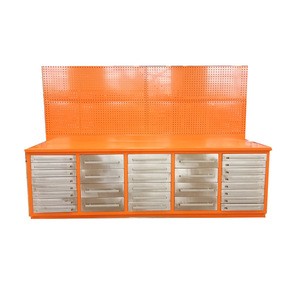 Cheap heavy duty metal storage 30 drawers cabinet with peg board