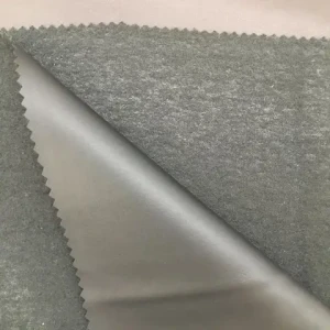 Cheap   suede  Synthetic Elastic Fabric for Garment Pu Leather for Jacket