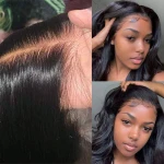 Cheap Wholesale Hair Wigs Human Lace Front Closure Body Wave Full Virgin Brazilian Cuticle Aligned Lace Closure Human Hair Wig