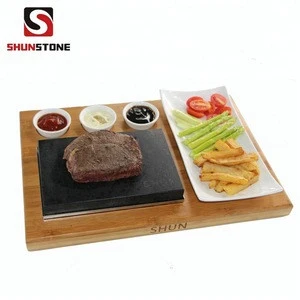 Cheapest BBQ Grilling Stone and gift new ,Lava Rock Grill Stone Set