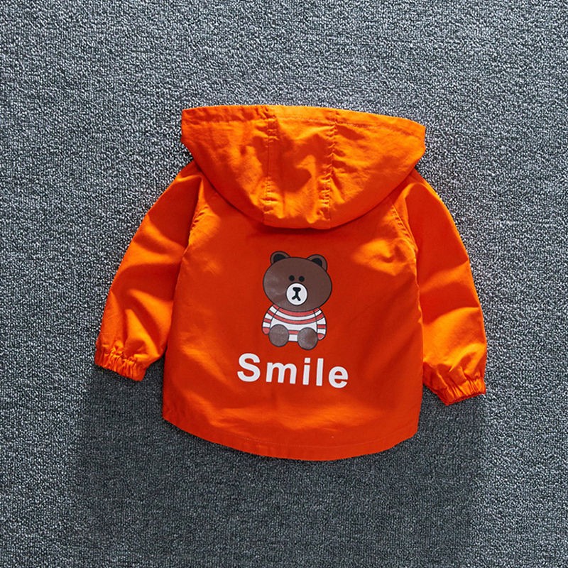 Children&#x27;s clothing 1-5 years old children spring and autumn cute baby jacket spring shirt baby infant windbreaker