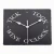 Import China factory handmade fashionable natural stone black slate wall clock from China